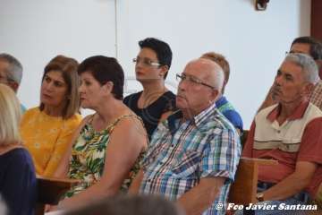 Misa y procesión religiosa en Cazadores  (Foto Francisco Javier Santana)